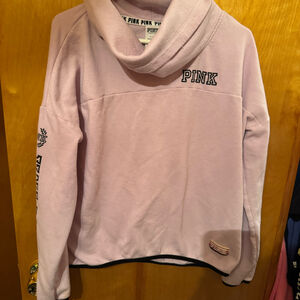 Vs pink cowl sweatshirt